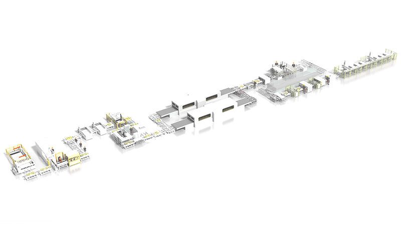 100MW Solar Module Line